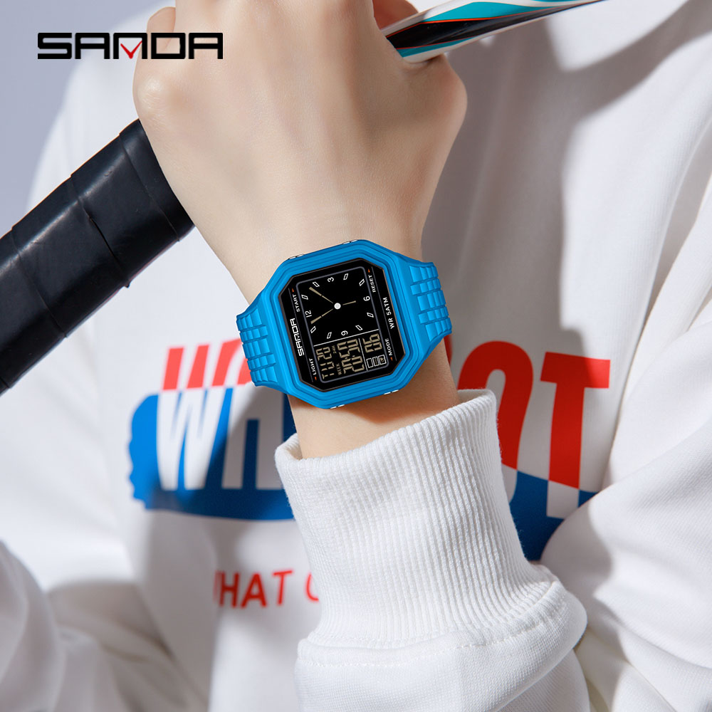 Sanda Luxury Electronic Watch  - огляд і ціна Luxury Watch Shop