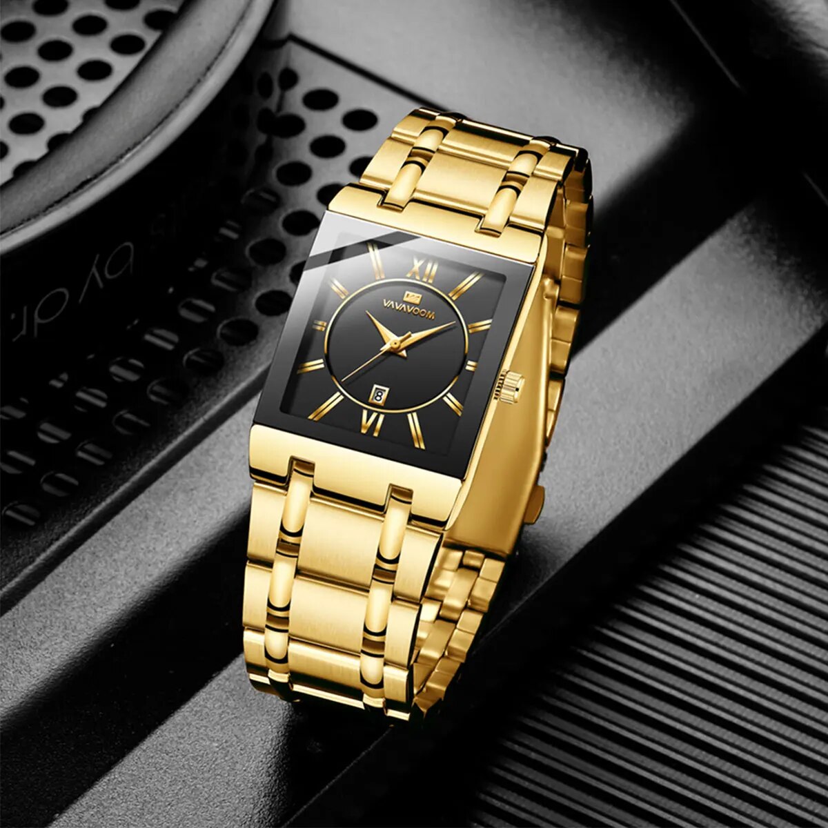 Men Business Watch Simple Desi - огляд і ціна Luxury Watch All Black