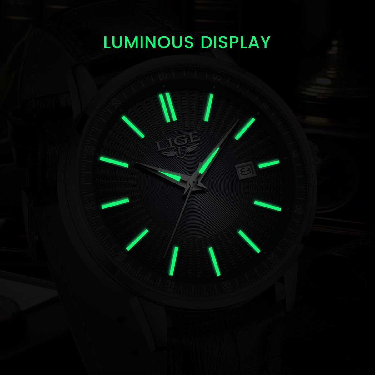 LIGE Top Brand Luxury Men's Wa - огляд і ціна Luxury Watch Audemars Piguet