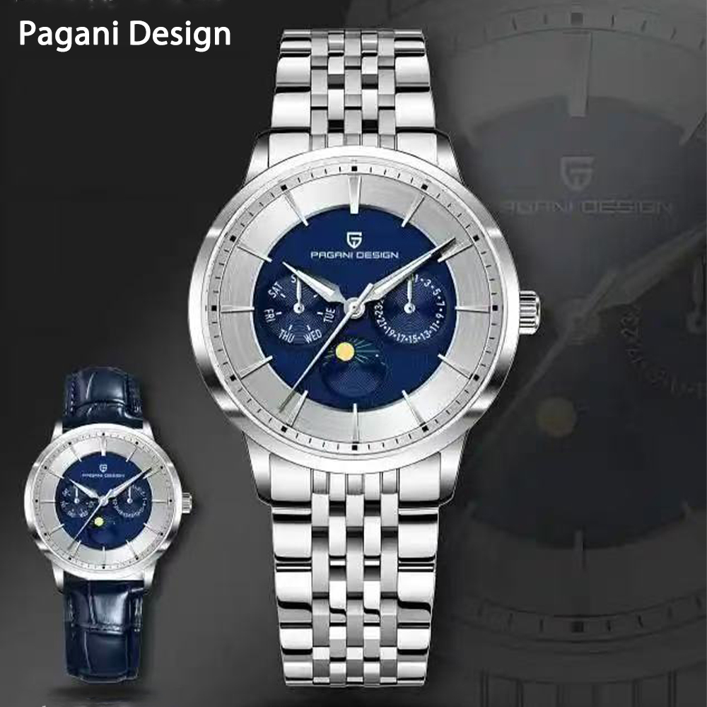 2025 Pagani Design New Men's M - огляд і ціна Moonphase Complication Watch