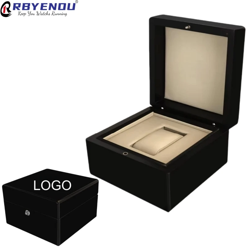Luxury Wooden Customizable Log - огляд і ціна Luxury Watch Brands Logo