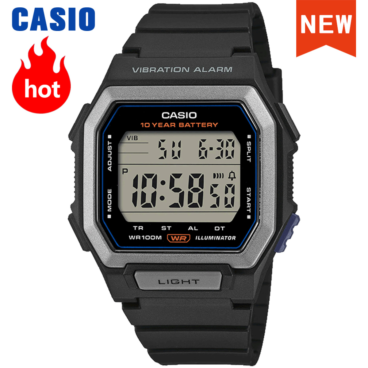 Casio Watch New 2026 Model W-7 - огляд і ціна Luxury Watch Casio