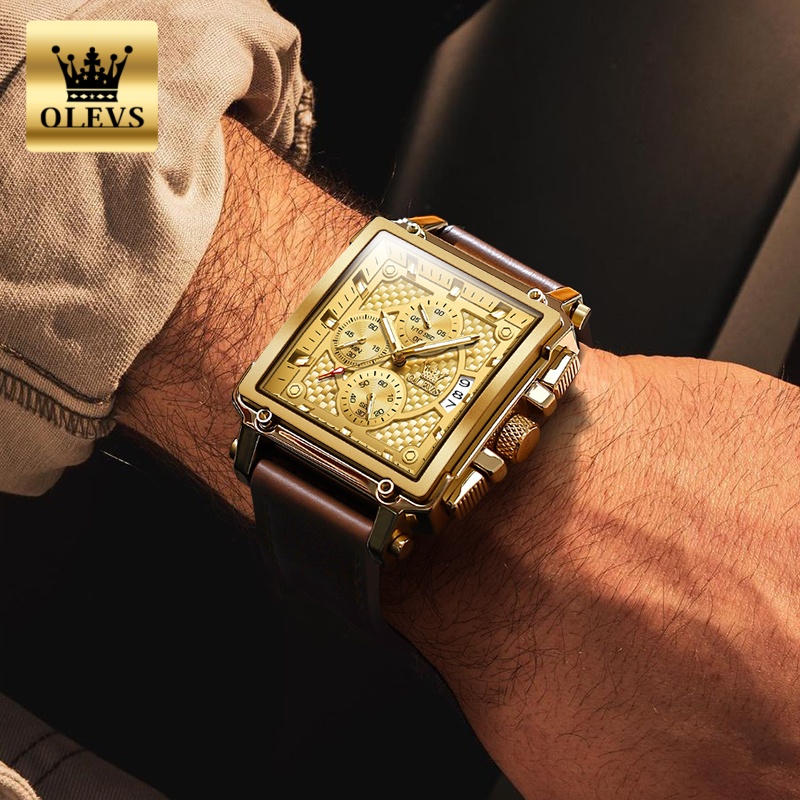 OLEVS Brand Mens Watches Water - огляд і ціна Luxury Watch For Men