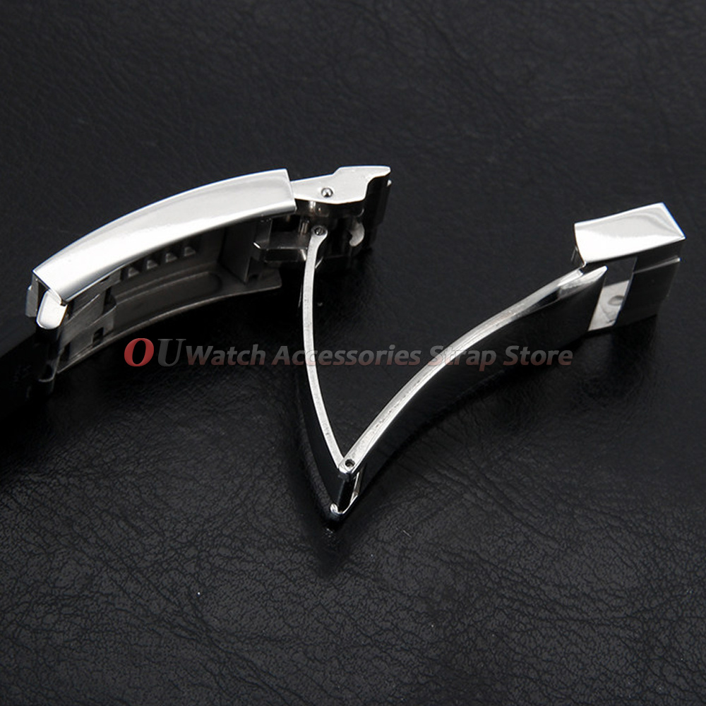 9mmx16mm Stainless Steel Deplo - огляд і ціна Luxury Watch Green