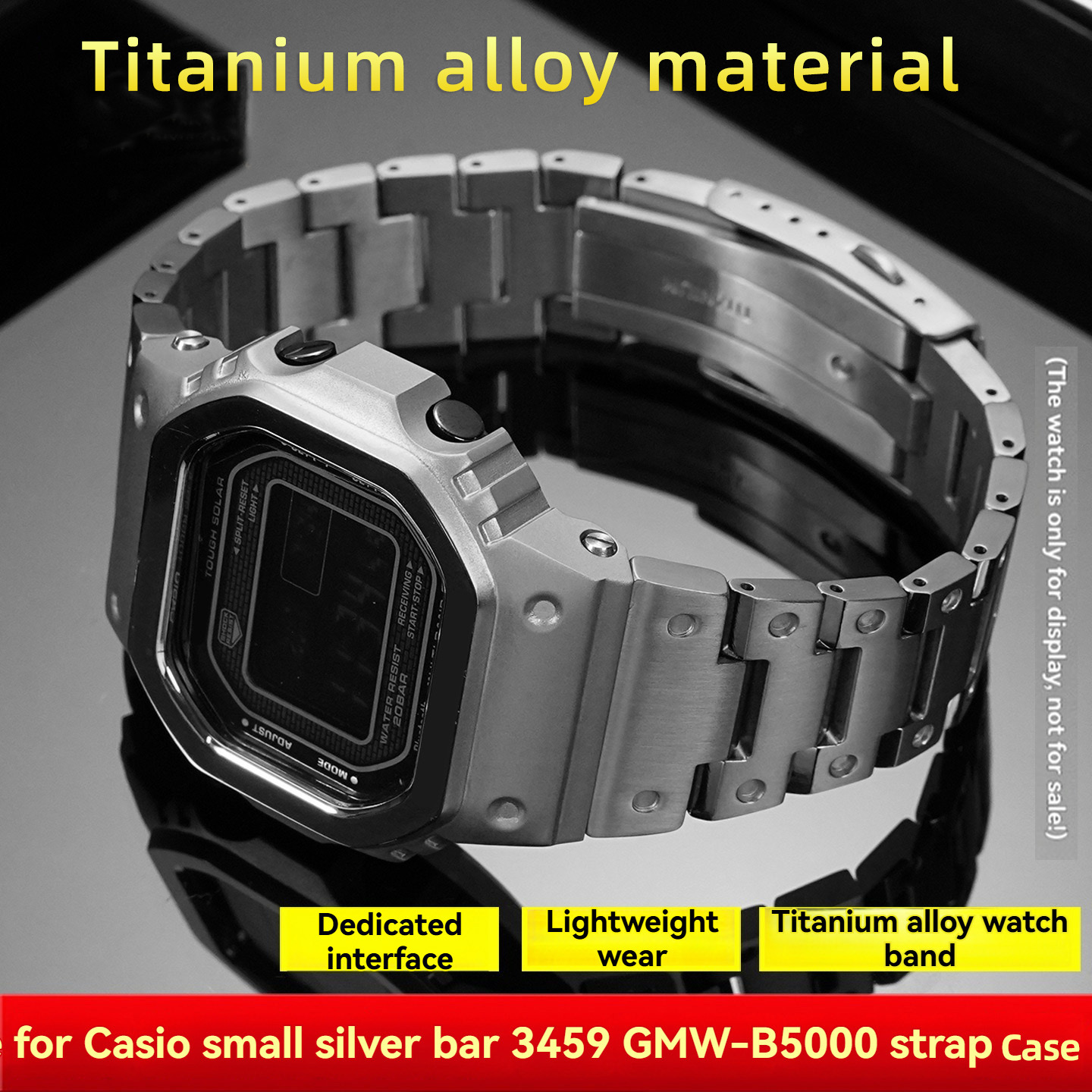 GMW-B5000 Titanium Alloy Mod K - огляд і ціна Luxury Watch Casio
