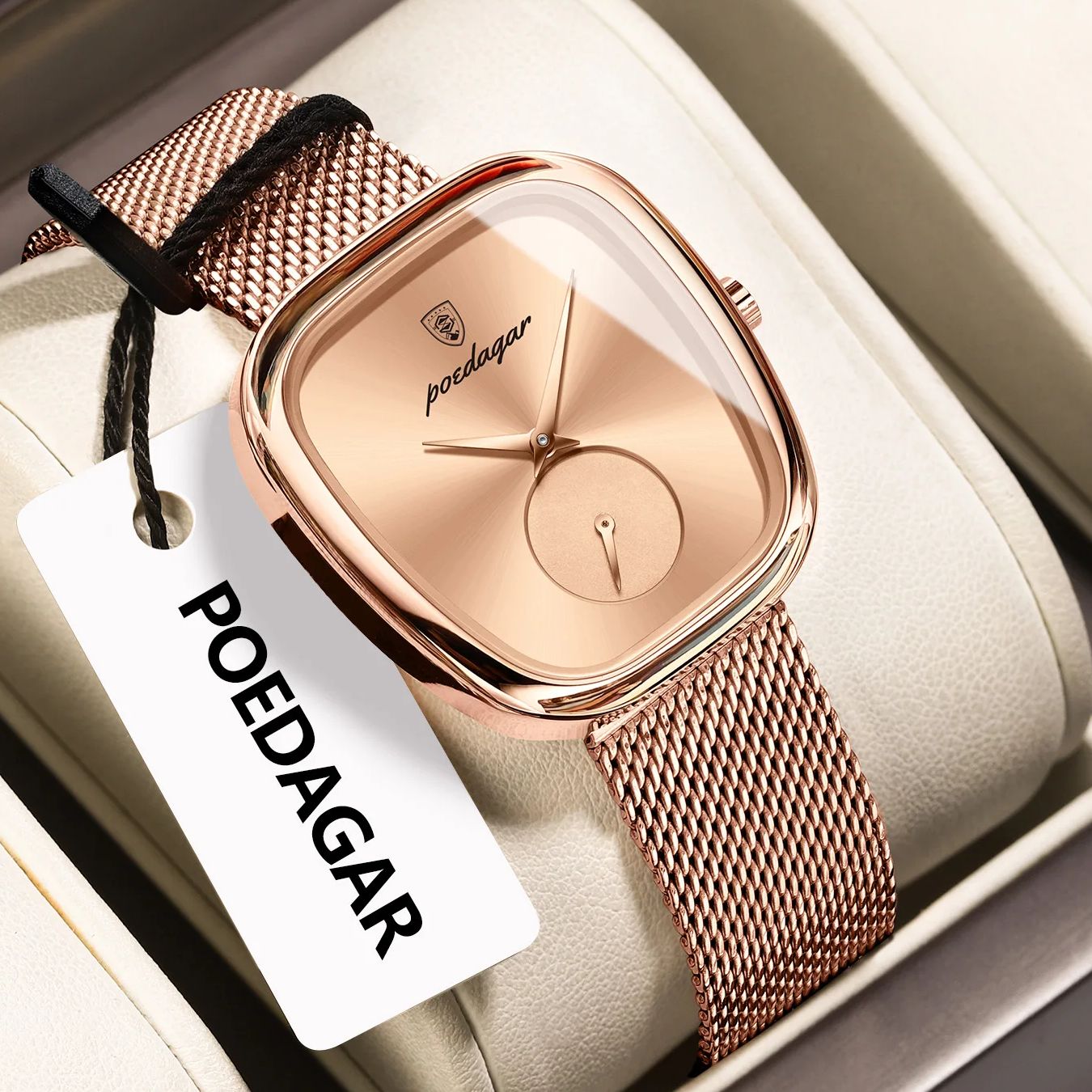 POEDAGAR Luxury Brand Woman Wa - огляд і ціна Luxury Watch Green